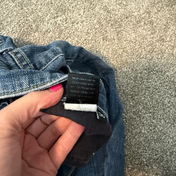 Parker Smith Relaxed Straight Distressed Jeans size 30 - Picture 4 of 7